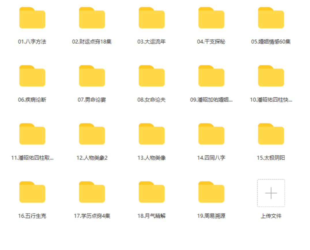 潘昭佑天之易八字命理新增录像20套 夸克网盘下载-真传国学