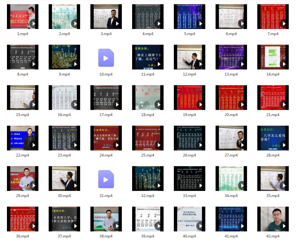 李极泉2021年新派八字亲批实战案例视频40集-真传国学