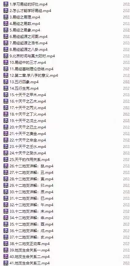 道谷学院 文曾超厉害四柱八字实操+高级 124集视频 百度云下载!-真传国学
