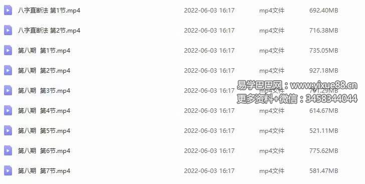 宗真《生命本源八字班》视频9集-真传国学