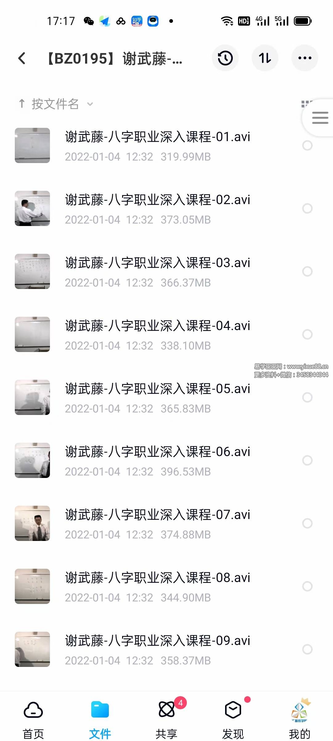 谢武藤-八字职业深入课程视频48集+讲义-真传国学