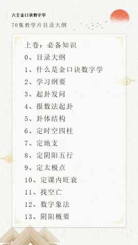 胡锦妍 70集金口诀数字视频课程-真传国学