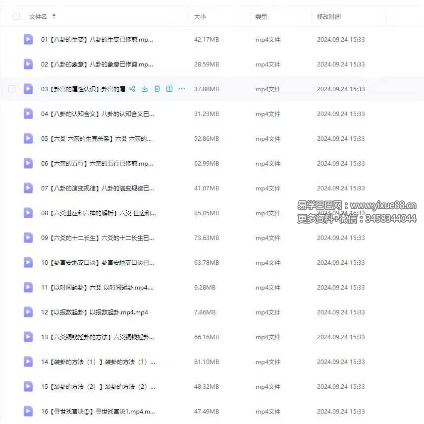 晟煜六爻 初级班+高级班-真传国学