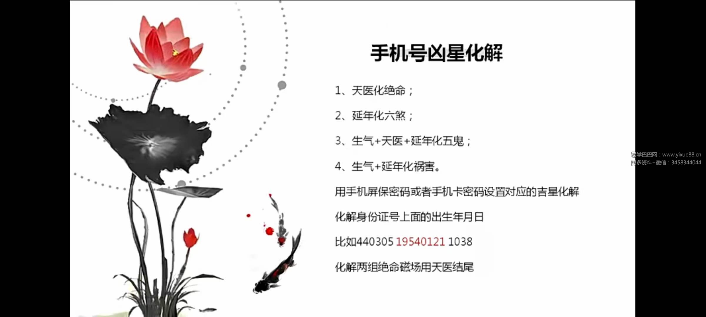 相宇《奇门数字之手机号车牌号》23集-真传国学