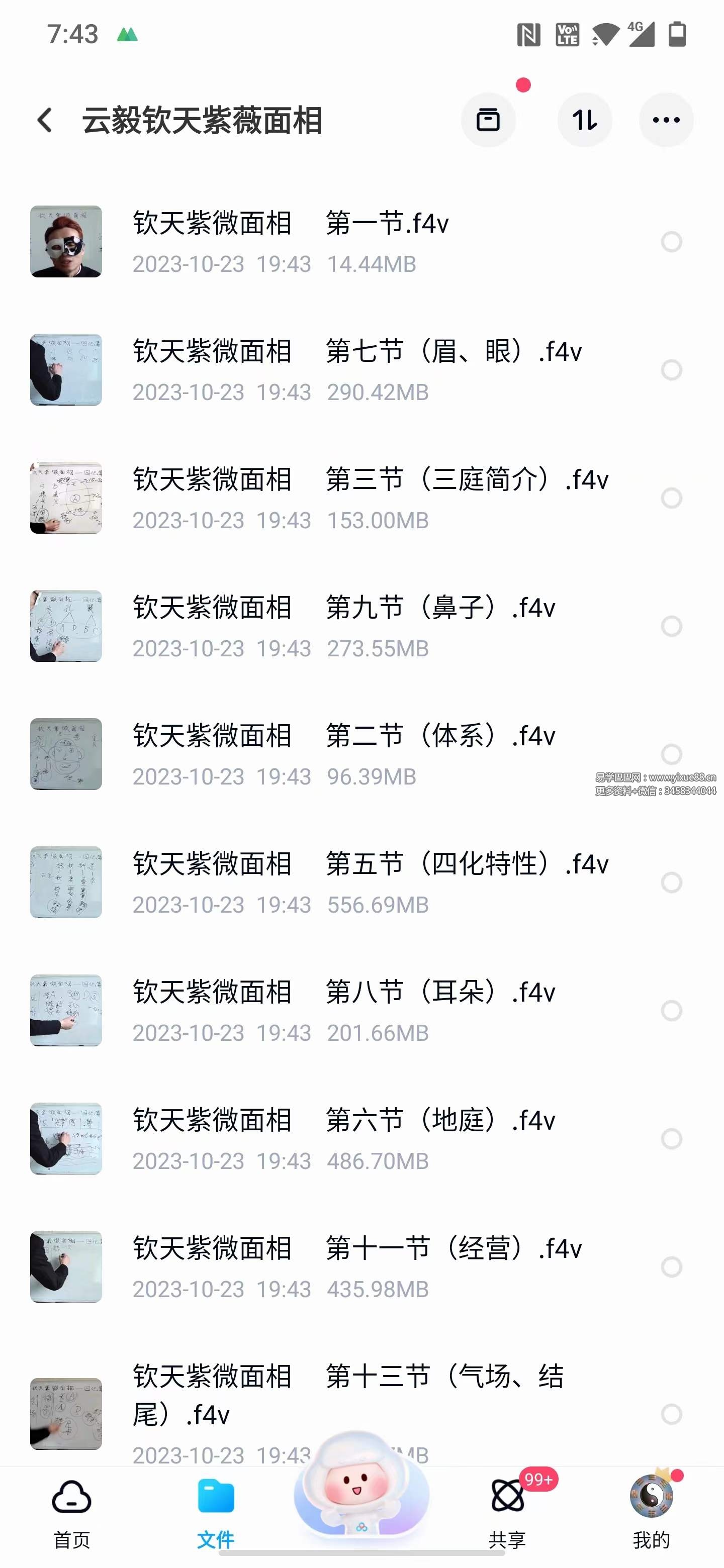 云毅钦天紫薇面相13集-真传国学