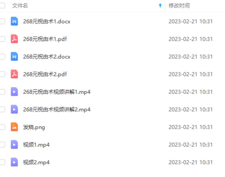 聂其伟十七项祝由法视频+文档 百度云下载!-真传国学
