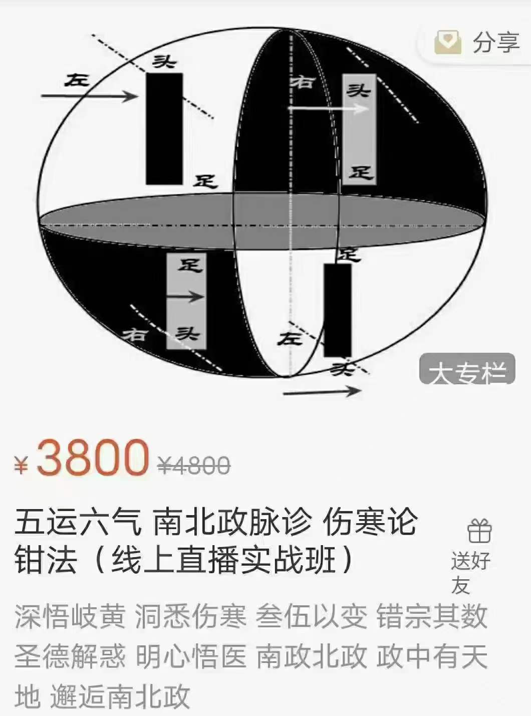 辛圣明 五运六气 南北政脉诊 伤寒论钳法(线上直播实战班)-真传国学