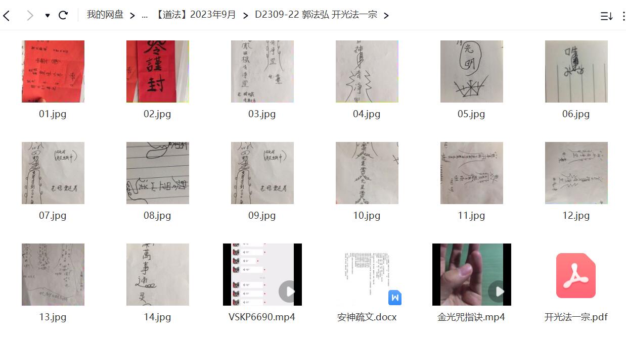 郭法弘 开光法一宗 移动网盘下载-真传国学