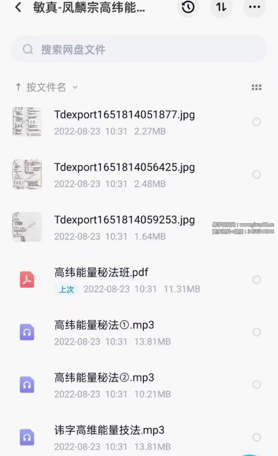 凤麟宗高纬能量技法 音频+文档-真传国学
