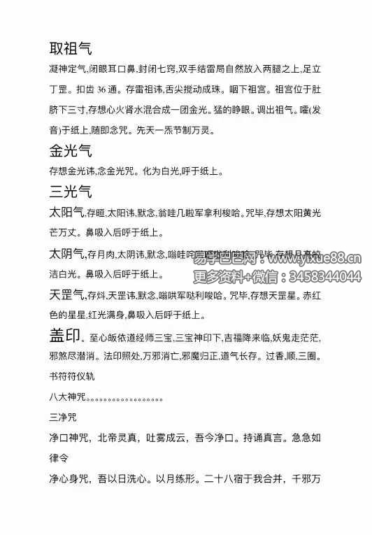 《邱派元帅符秘全》三十六帅书符仪轨 44页-真传国学