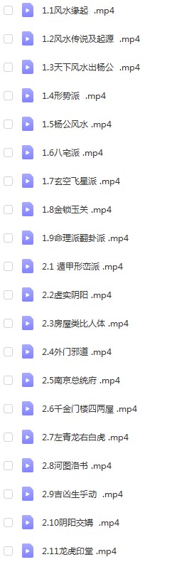 水沭青龙奇门风水视频59集 移动网盘下载！-真传国学