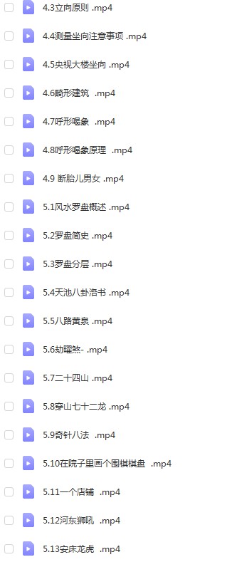 图片[3]-水沭青龙奇门风水视频59集 移动网盘下载！-真传国学