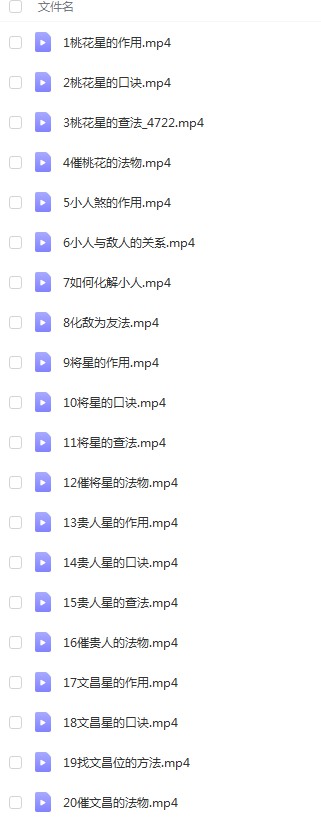 郭福星 神煞专题视频20集-真传国学