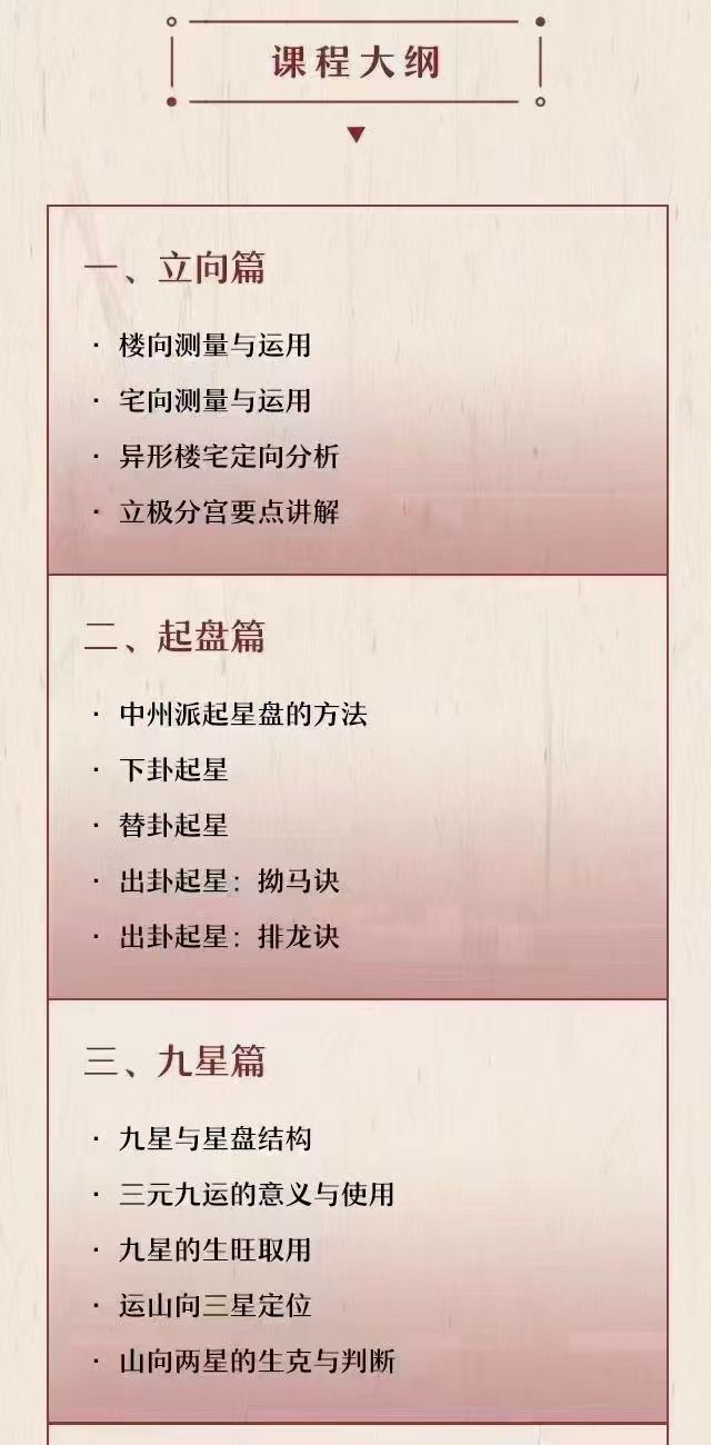 图片[6]-陈仲易中州派玄空风水传承班一阶二阶-真传国学