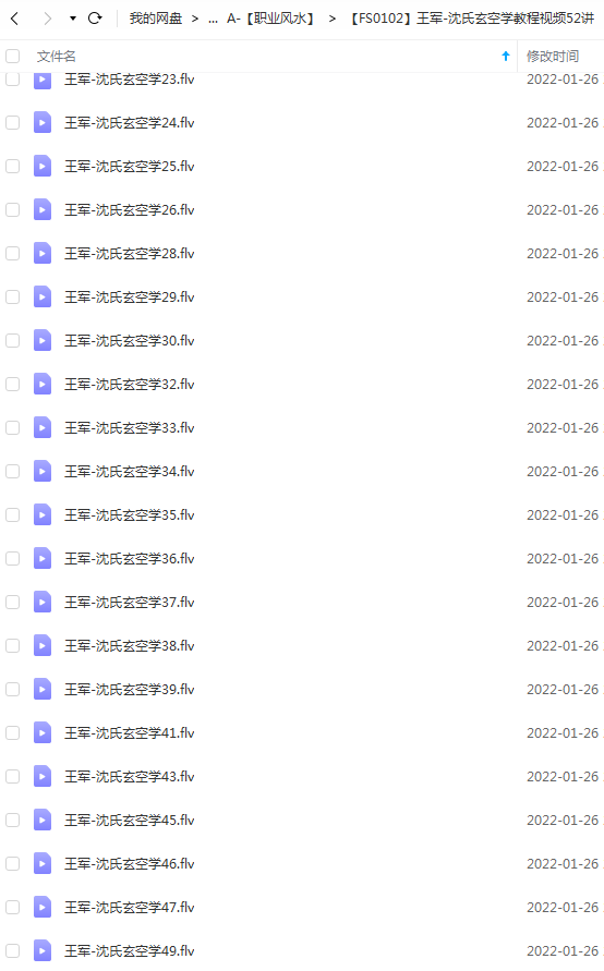 图片[2]-王军-沈氏玄空学教程视频52讲-真传国学