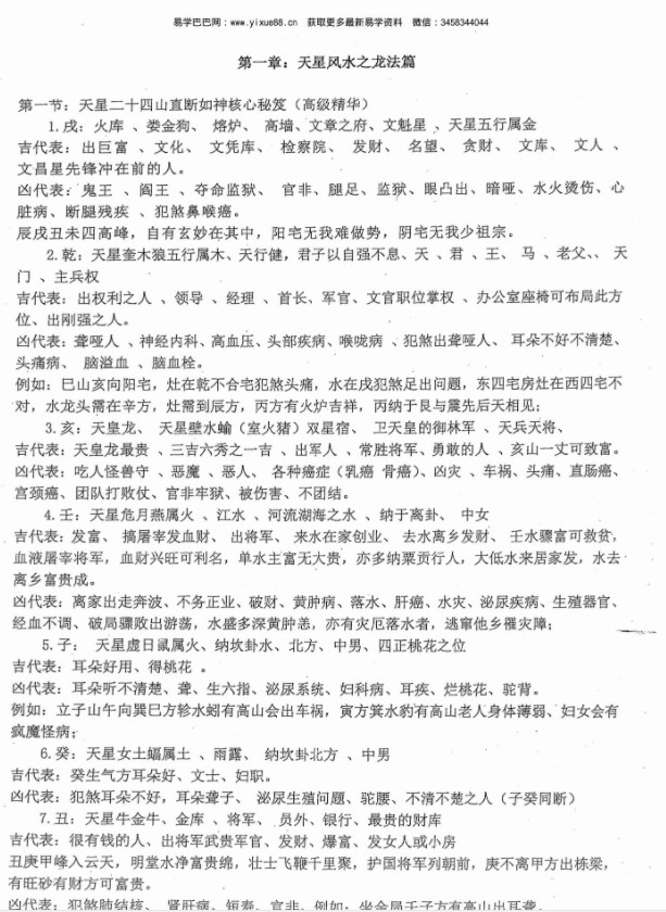 图片[5]-《朱氏天星风水秘笈》.pdf 244页电子版 有目录 百度网盘下载！-真传国学