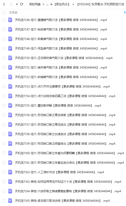 图片[2]-《天机阴阳定穴法视频讲解教学》东灵易占推出的古仙寻龙点穴造葬天机秘法课程 夸克网盘下载-真传国学