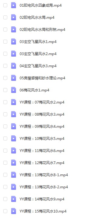 仙扑门风水-阳宅风水全集18集视频 百度云下载！-真传国学