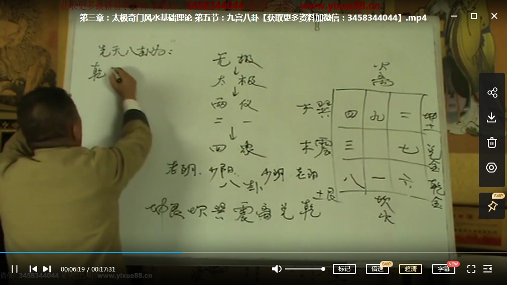 图片[5]-于长久太极奇门风水（47集）视频 百度云下载！-真传国学