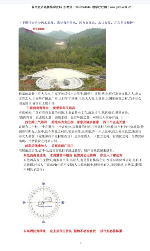 图片[3]-刘瑞田民间风水3部含过路阴阳，平原风水笔记含案例，风水总论.pdf-真传国学