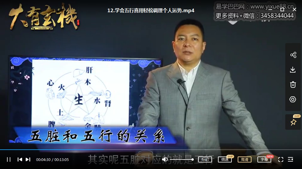 图片[4]-张昀棠大有玄机风水课程《完整版》14集视频-真传国学