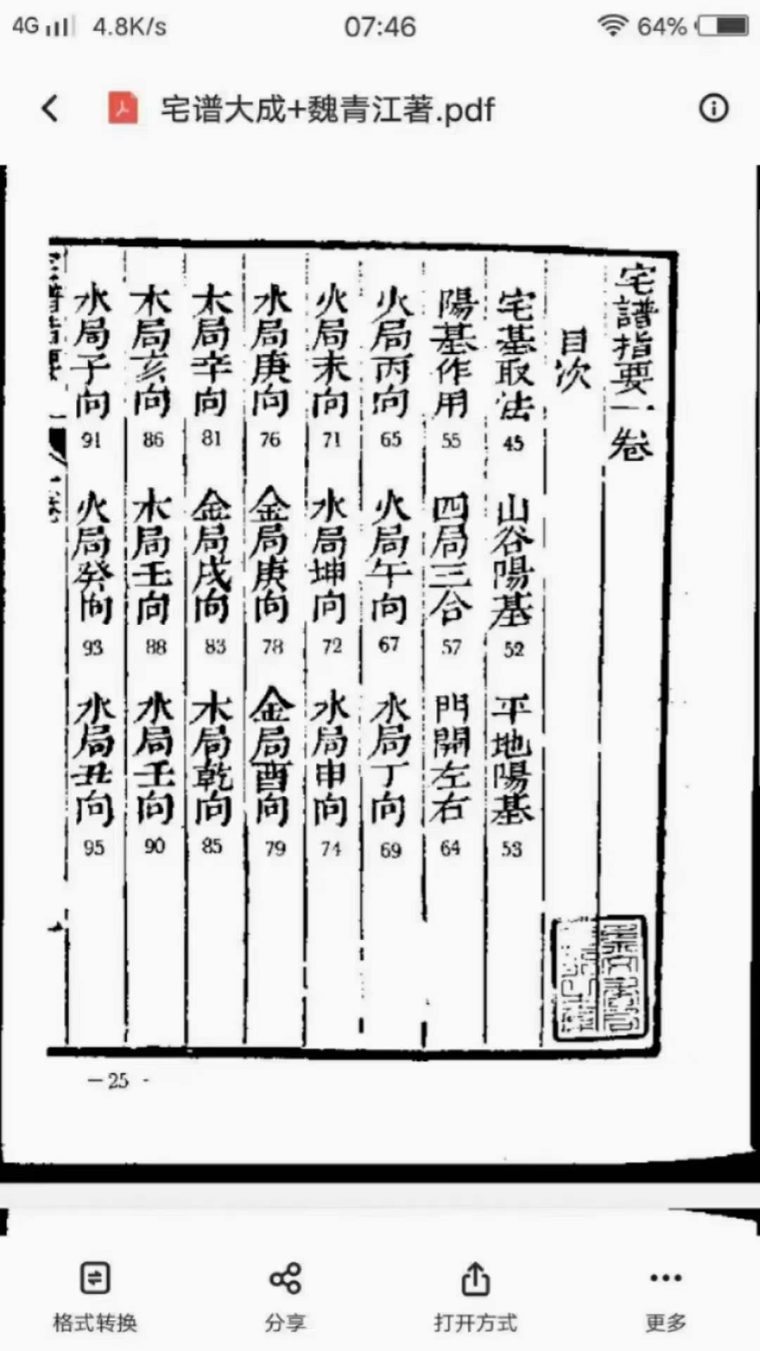 图片[3]-魏青江《阳宅宅谱大成》1002页 百度网盘下载-真传国学