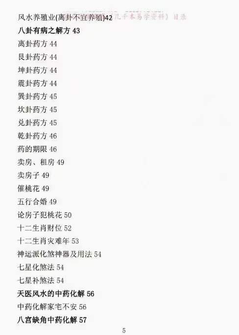 图片[5]-飞鱼 阳宅风水景物断《中草药布局 调理风水 天医风水》 百度网盘下载-真传国学