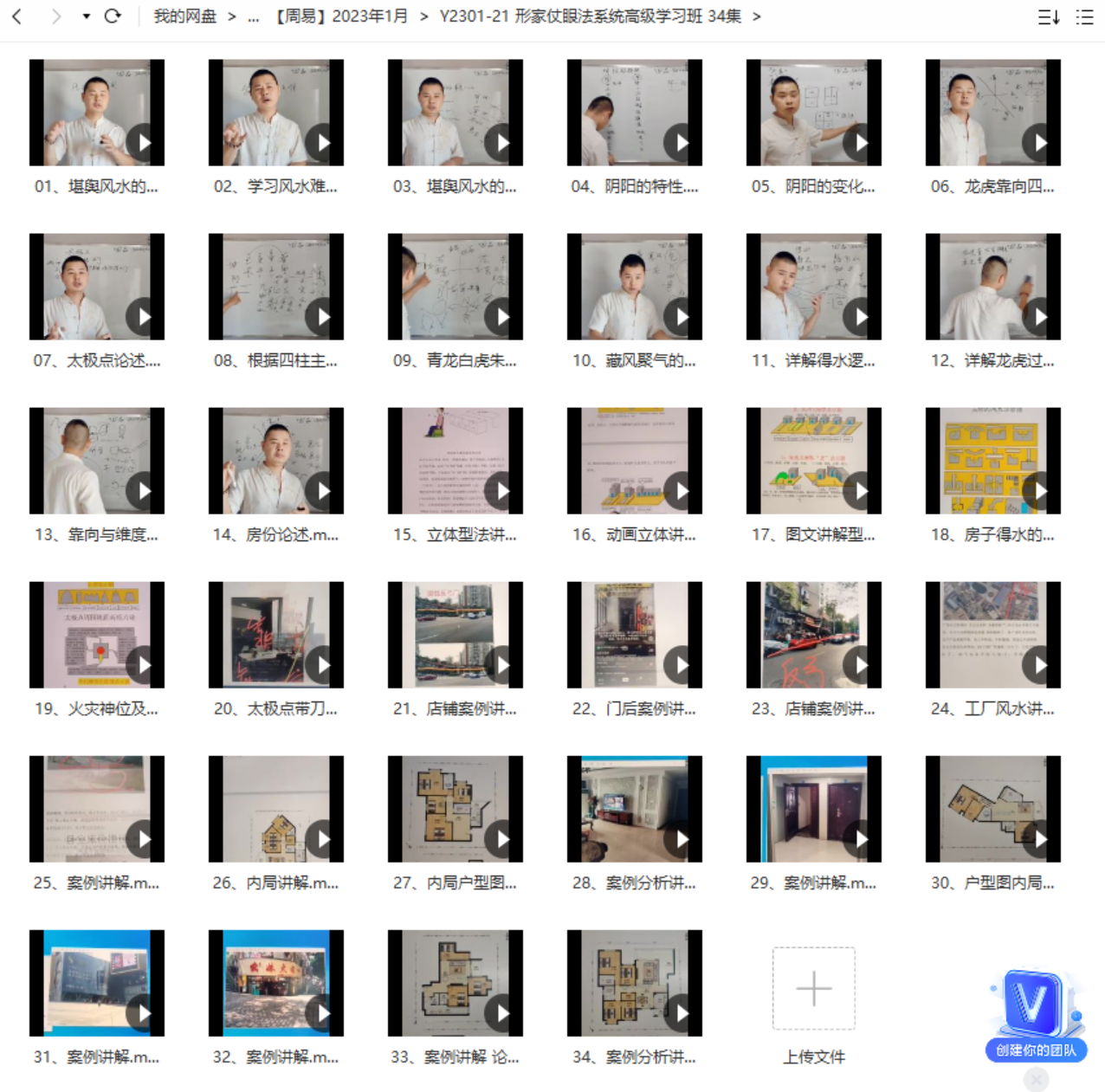 形家仗眼法系统高级学习班 34集-真传国学