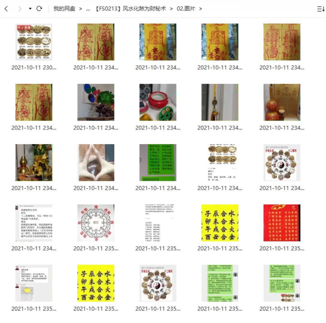图片[3]-《风水化煞为财秘术》视+图 中药催财催贵化煞。两集视频加多张图片。-真传国学
