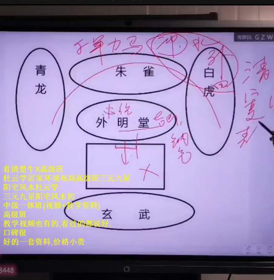 图片[5]-军师府杜云学《三元九星居家环境布局高级》视频9集 移动网盘下载-真传国学