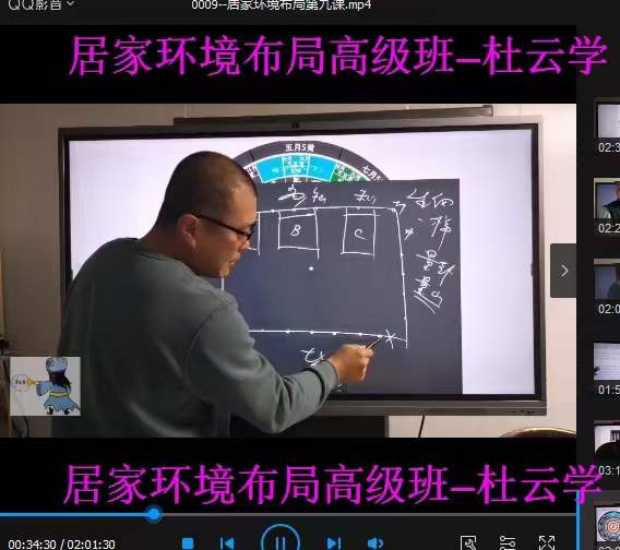 图片[7]-军师府杜云学《三元九星居家环境布局高级》视频9集 移动网盘下载-真传国学