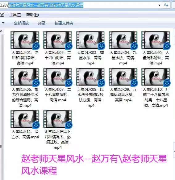 图片[5]-赵万有老师天星风水+天星风水催官视频培训教程24集-真传国学