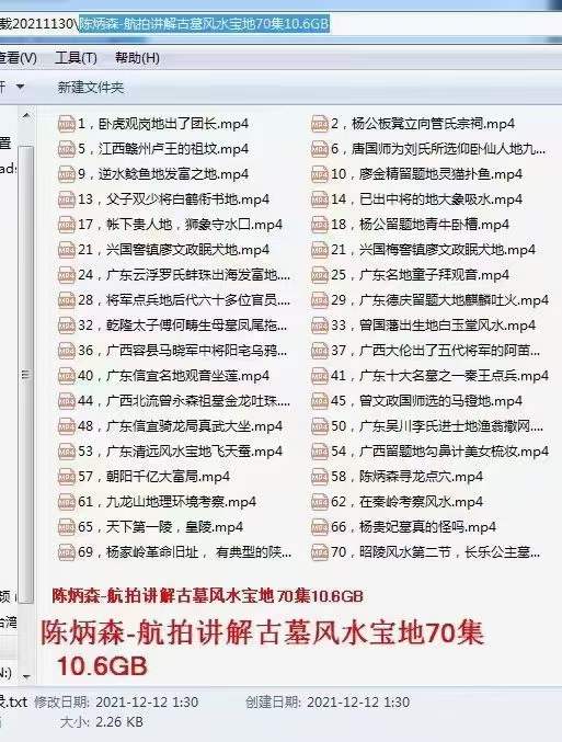 图片[4]-陈炳森-航拍讲解古墓风水宝地70集-真传国学