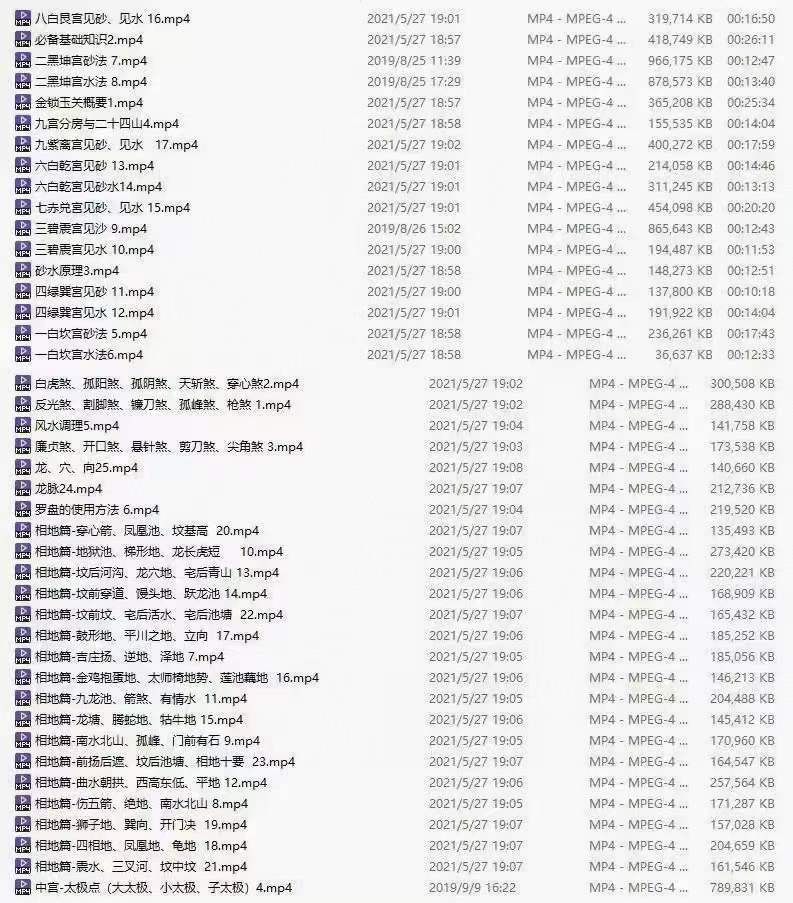 图片[5]-禾丰老师金锁玉关风水线上视频课程 88集 夸克网盘下载-真传国学
