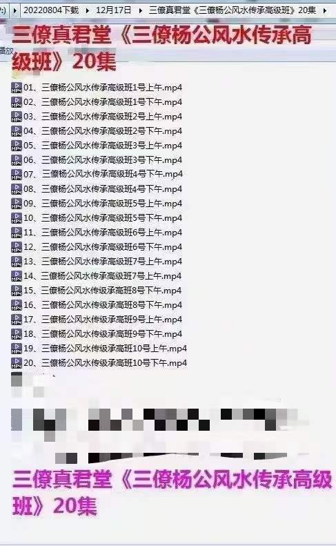 图片[4]-三僚真君堂三僚杨公风水传承高级班20集！-真传国学