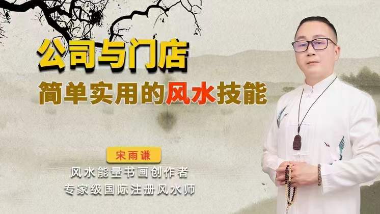 宋雨谦 公司与门店简单实用的风水技能5集-真传国学