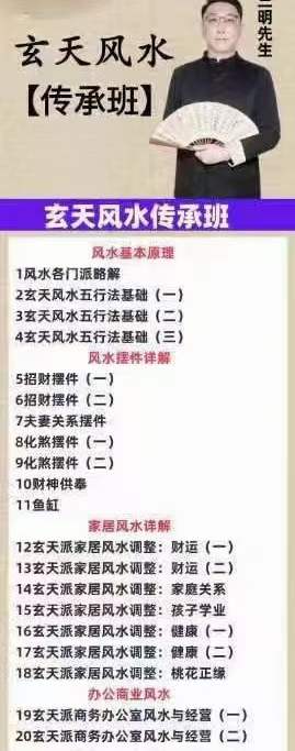 图片[2]-三明老师风水传承班21集-真传国学