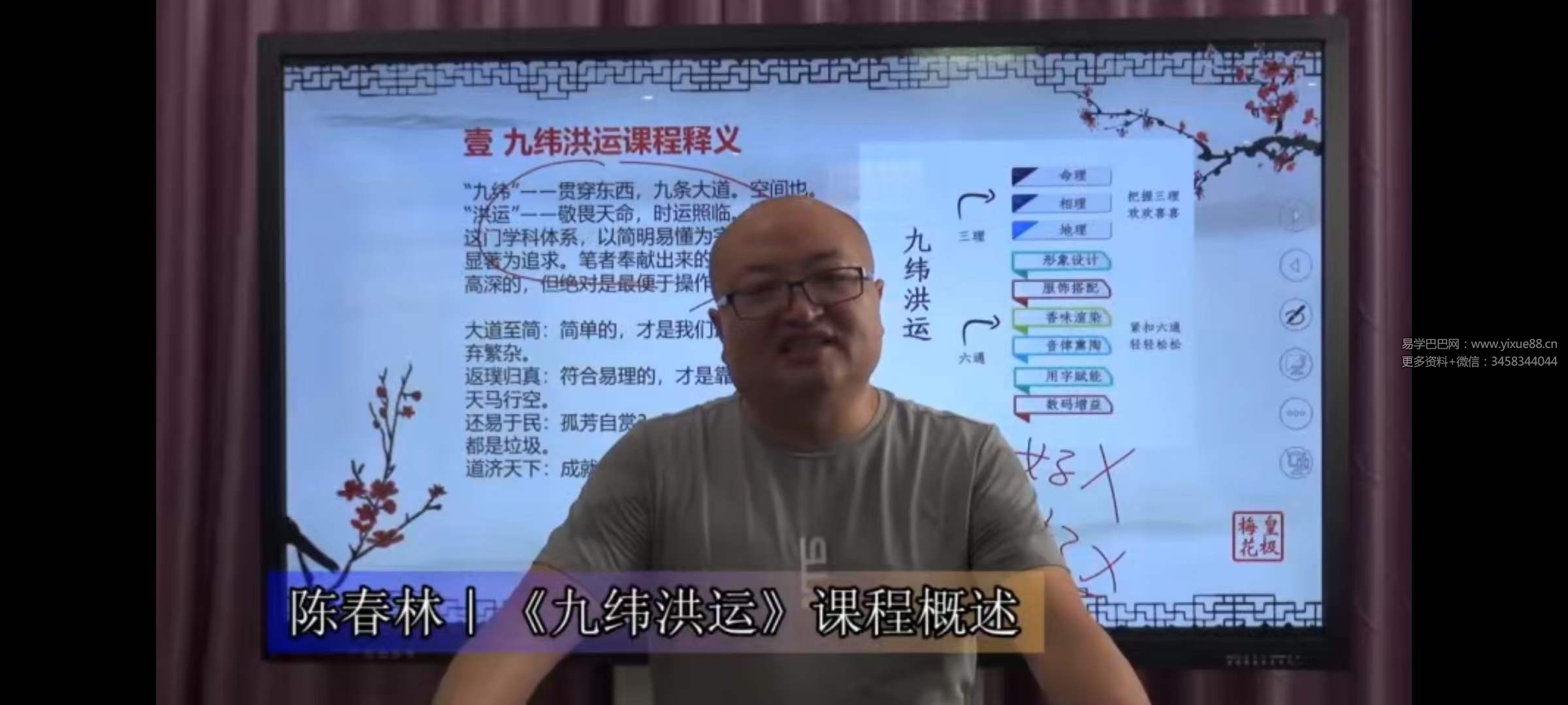 陈春林《九纬洪运》风水布局秘术6集-真传国学