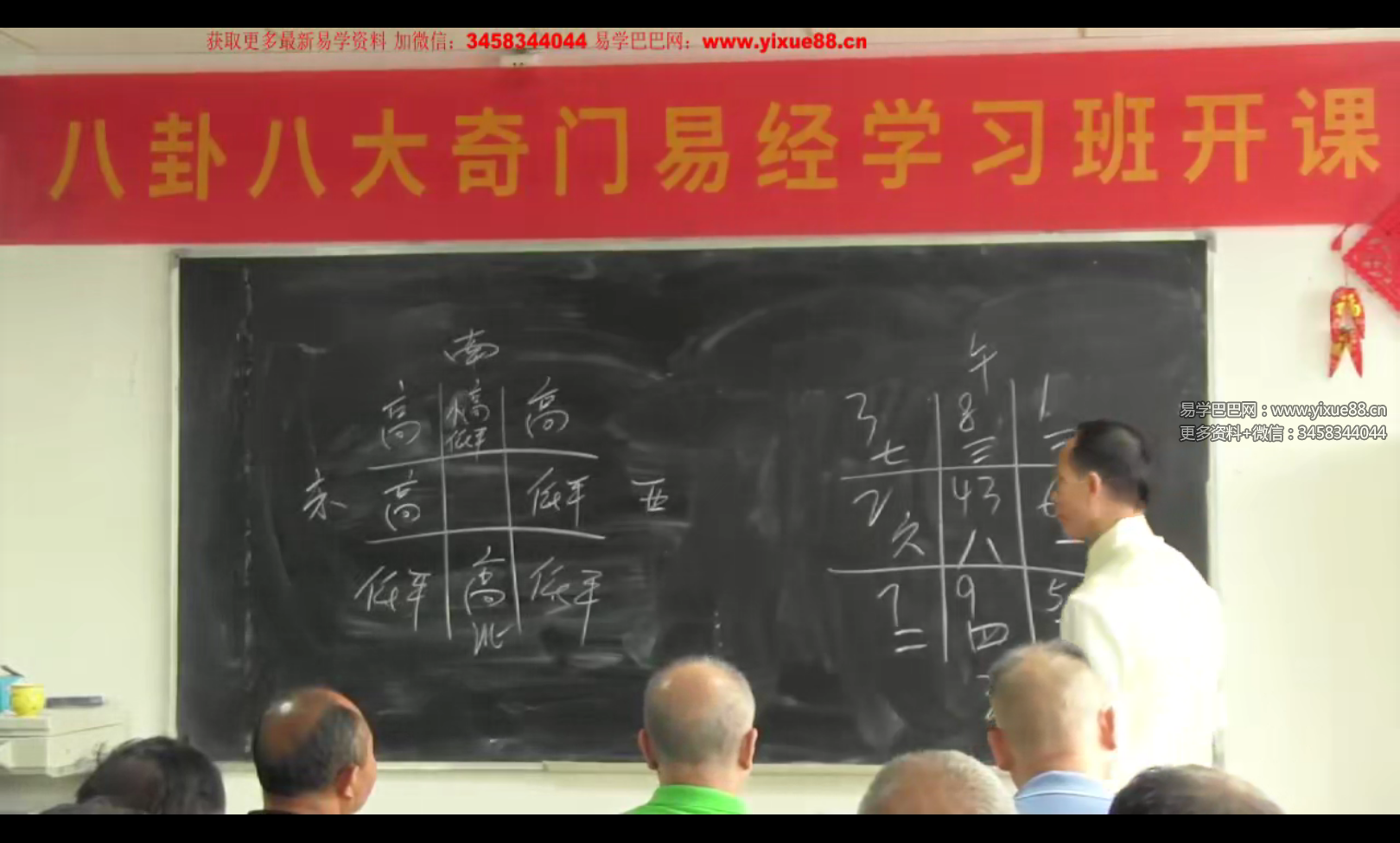 黄镜波2023八卦奇门弟子班视频86集-真传国学