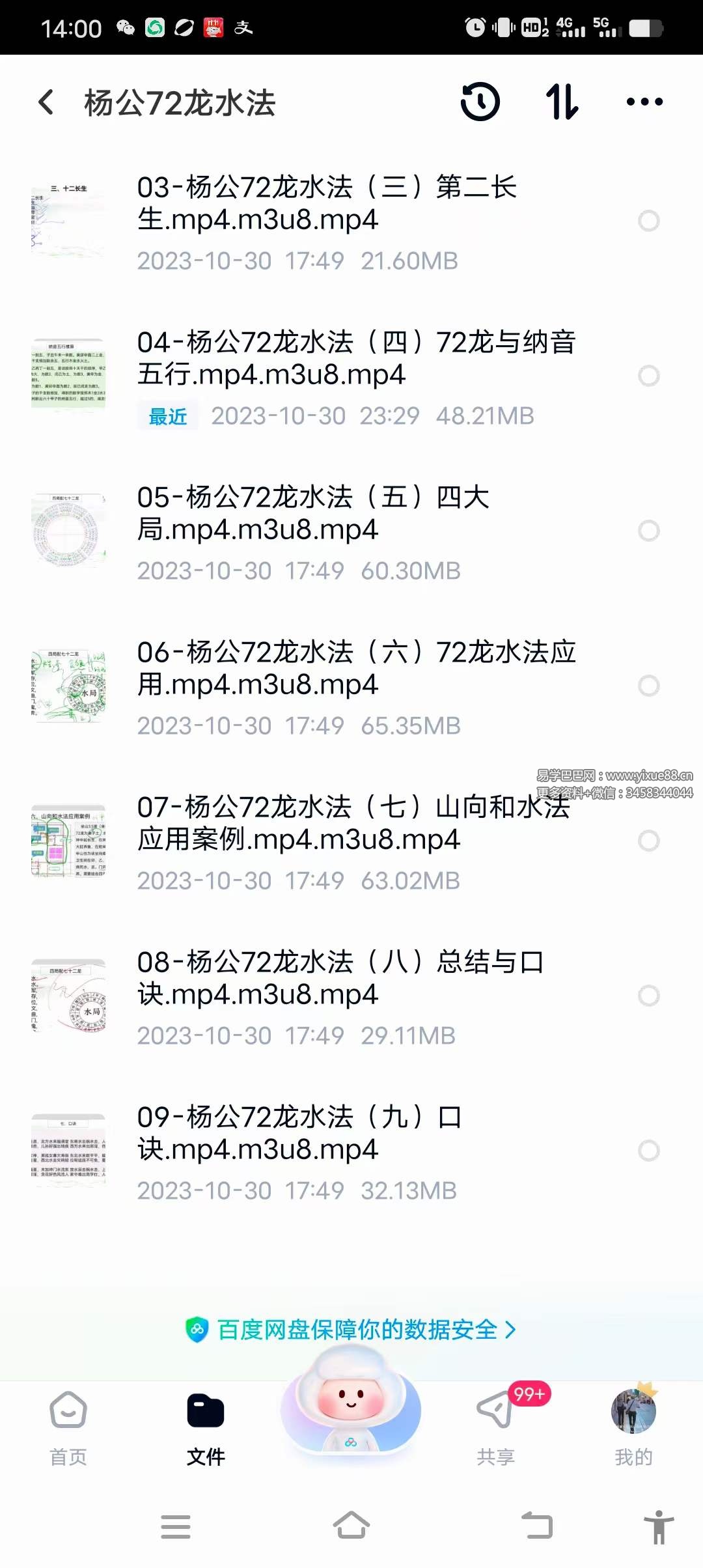 图片[4]-鑫易国学 吴经烽 杨公72龙水法9集-真传国学