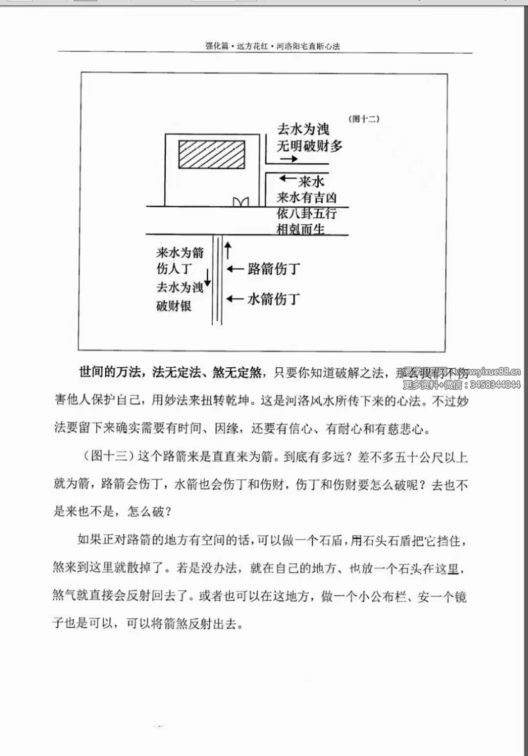 图片[6]-张德志 河洛阳宅直断心法（五）【强化篇-远方花红】198页-真传国学