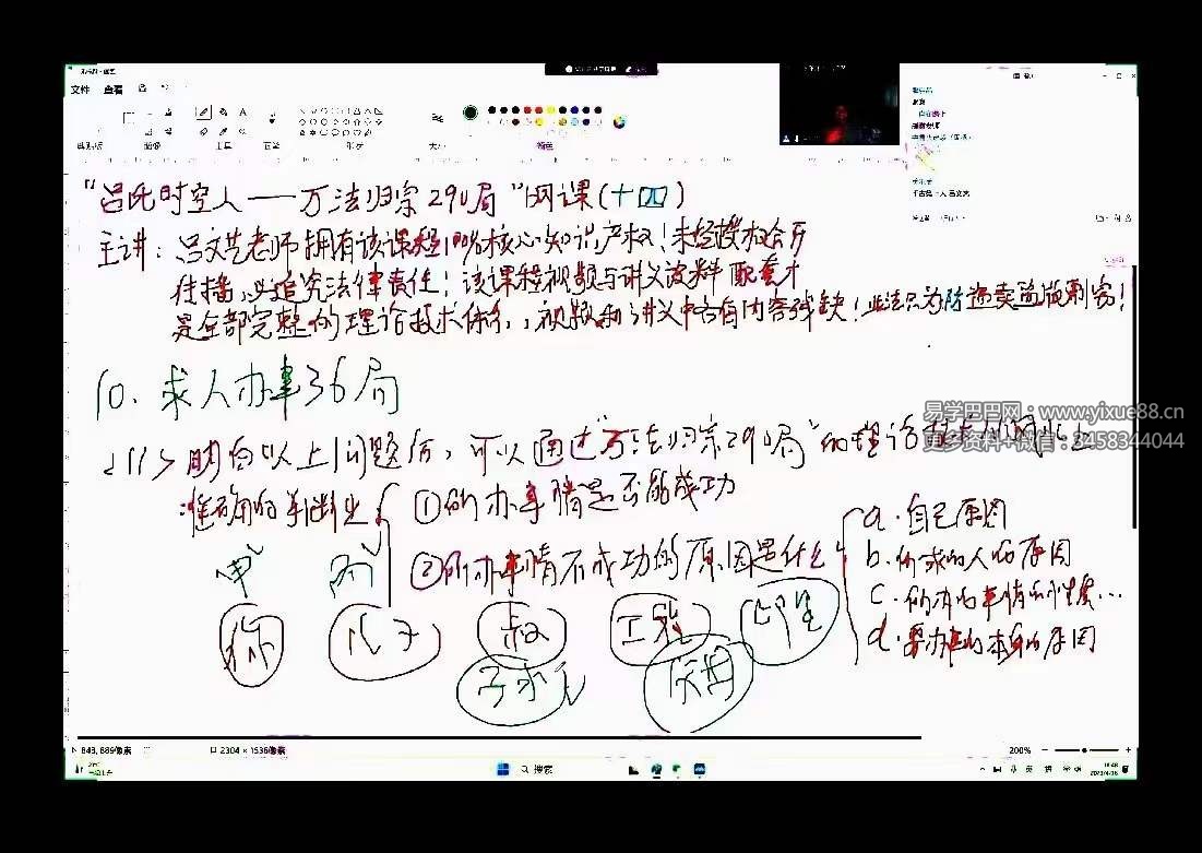 图片[5]-吕文艺《万法归宗290局》全套课程75集视频-真传国学