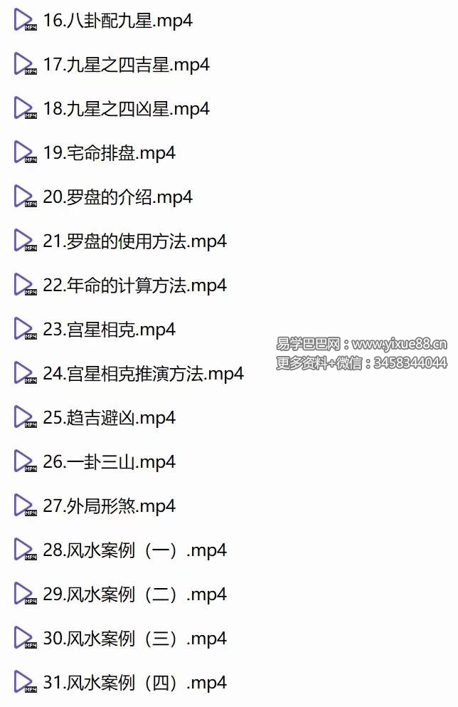 图片[9]-赢元老师《古法八宅》31集-真传国学