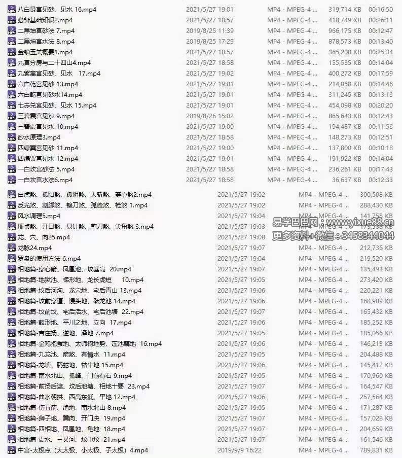 图片[5]-禾丰金锁玉关初中高级内部课程65集-真传国学