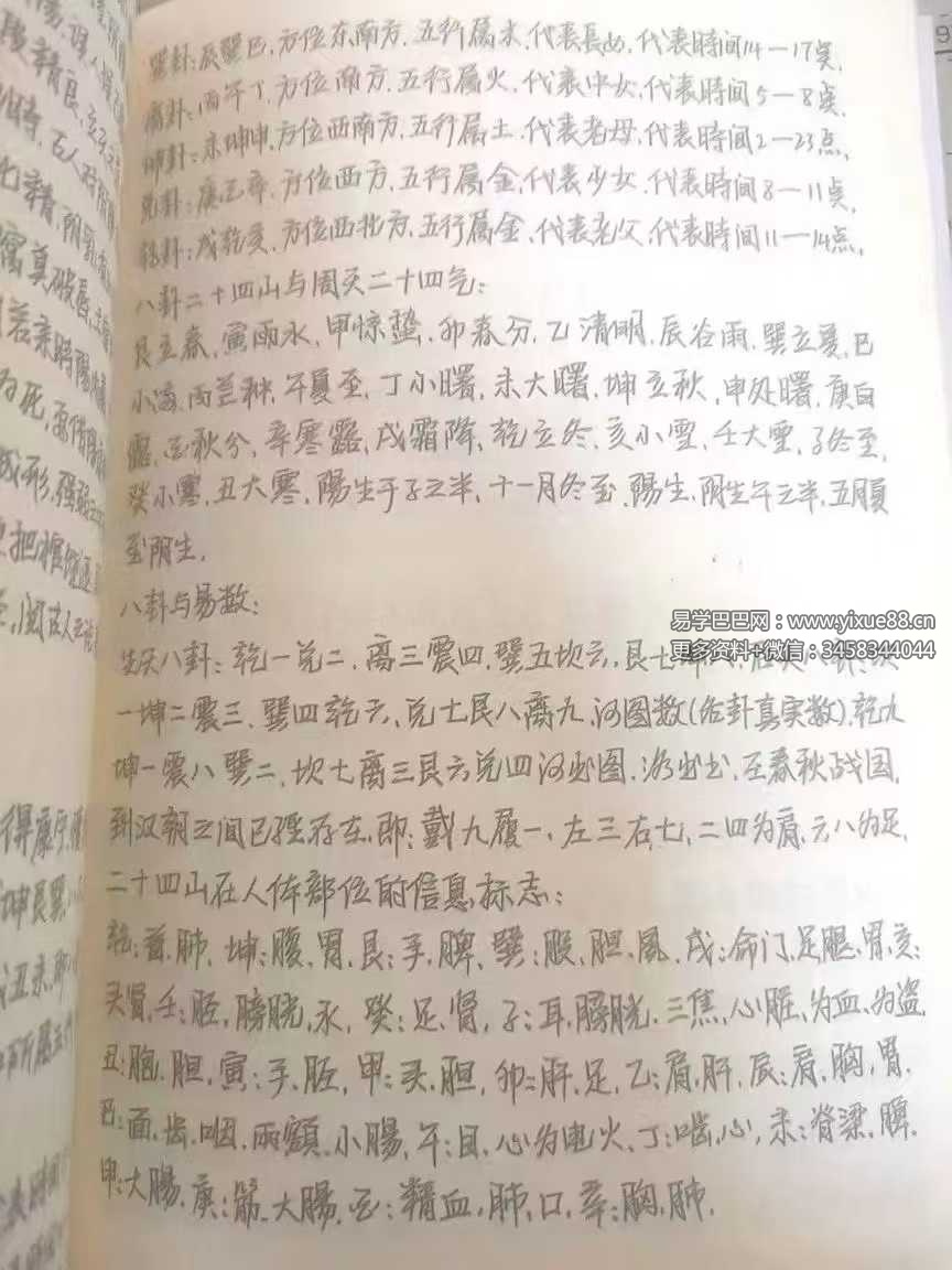 图片[3]-绝秘阳宅手写笔记资料 弟子班绝密资料8套合集 共365页-真传国学