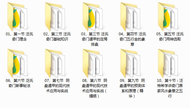 图片[2]-泛特希奇门基础与实战音频+奇门穿八宅视频课程-真传国学