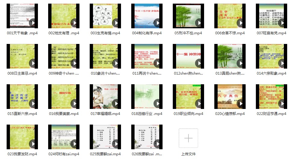 图片[4]-梁炜彬滴天髓内部特训26集视频 百度云下载！-真传国学