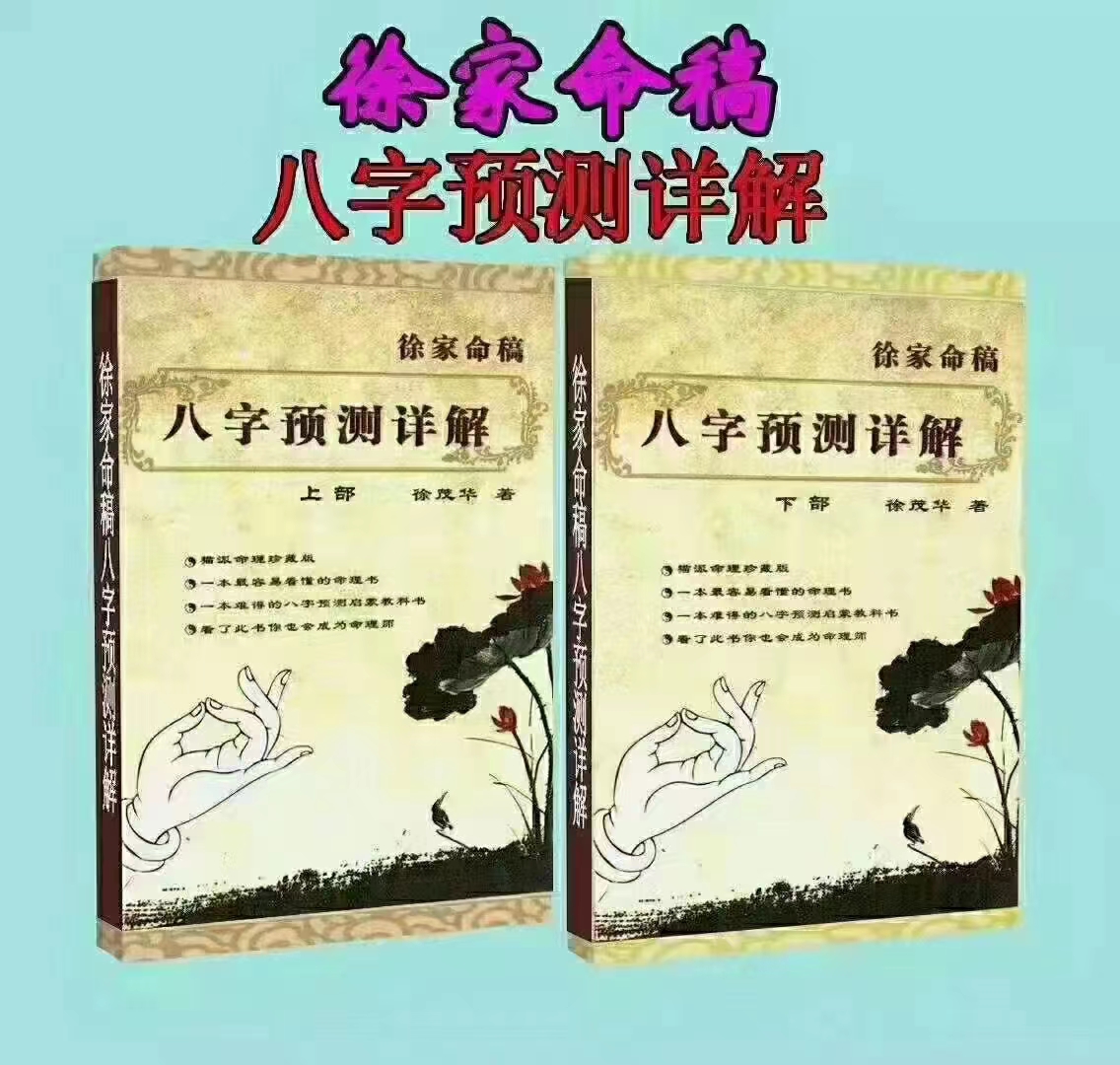 徐茂华八字预测详解上下册-真传国学