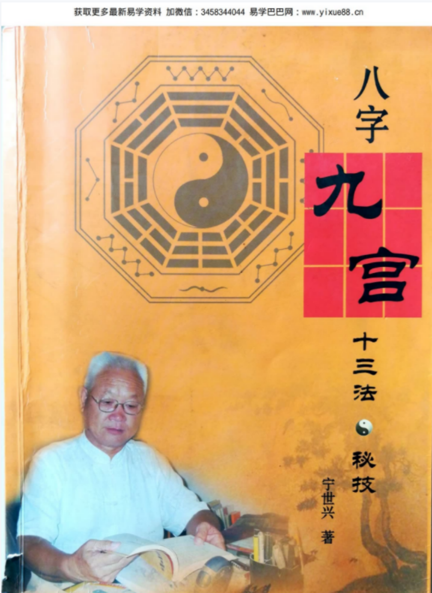 宁世兴-《八字九宫十三法 》322页pdf-高清版 百度云下载！-真传国学