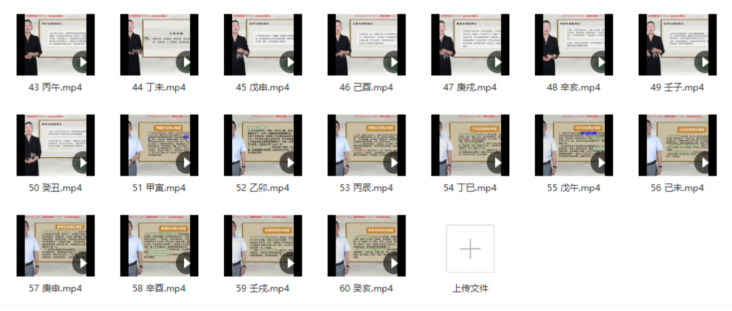 图片[2]-夏光明弟子主讲《六十甲子日柱吉凶直断不传之秘》视频60集 百度网盘下载-真传国学